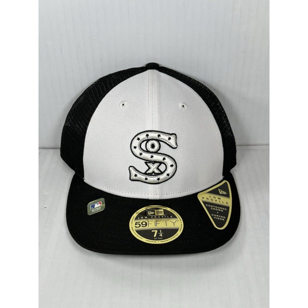 Size 7 1/4 New Era 59FIFTY Chicago White Sox On-Field Batting Practice Hat Cap